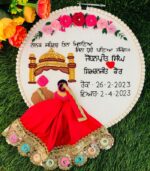 wedding hoop embroidery by craftkanya